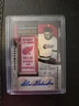 18-19 Black Diamond Hockey Championship Banners Alex Delvecchio Patch Auto 10/25