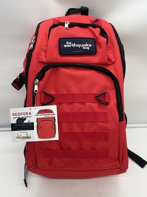 NEW The Earthquake Emergency Bag Backpack by Redfora Hurricane Nature Hiking