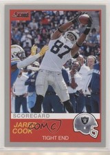 2019 Score Scorecard Jared Cook #34 3n1