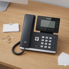 Yealink SIP-T53W Gigabit HD IP Prime Business Phone Tested Works