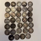 34 1917-1945 Mercury Dimes ~ lot of 34 coins ~ 90% Silver