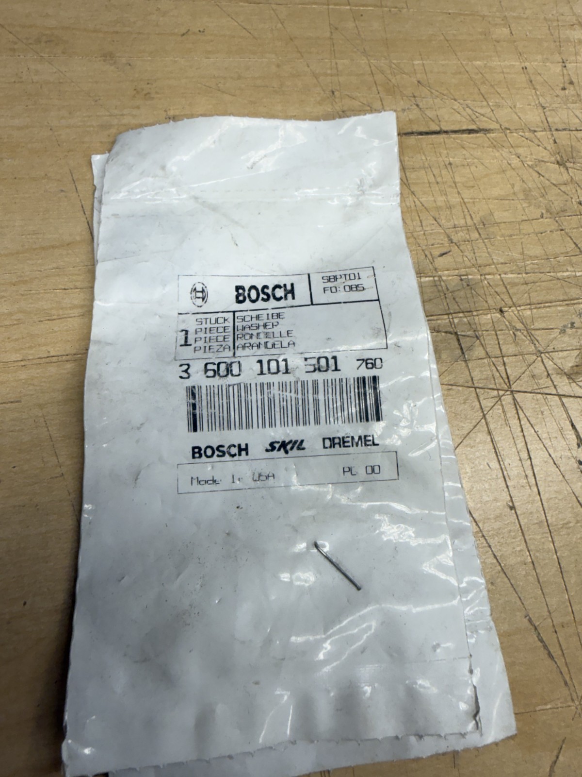 BOSCH 3600101501760 Washer