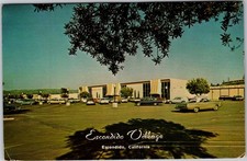 Iconic Postcard Escondido Village Shopping Mall, Escondido, CA California