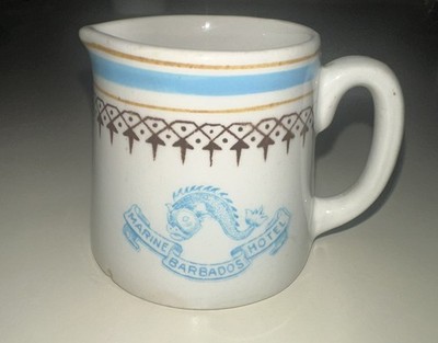 Vintage Marine Hotel Barbados Individual Cream / Creamer Pitcher