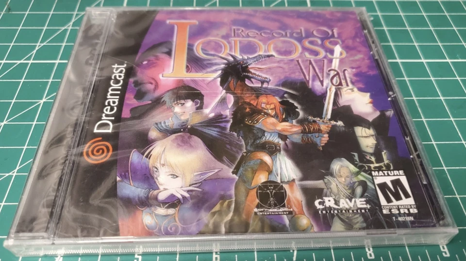 Record of Lodoss War (Sega Dreamcast, 2001) - Crave Entertainment - Brand New! - Image 3 of 4