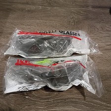 x2 Impulse Safety Glasses with Clear Anti-Fog Lens and Foam Seal Padding