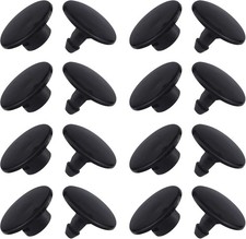 8 Sets Replacement Rivets, Clogs Shoe Strap Repair Fastener Button, Black