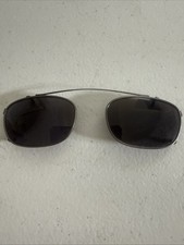 Vintage Men's aviator Flight Sunglasses Clip on Shades