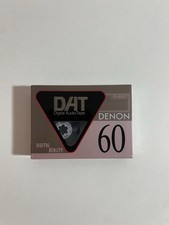 1x Denon Dat 60 R-DT - Cassetta - Nastro - Confezione Originale - Nuovo!