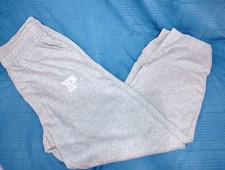 MEDIUM - VICTORIA S SECRET FLEECE PINK SWEATPANTS - COLOR GREY - NWT