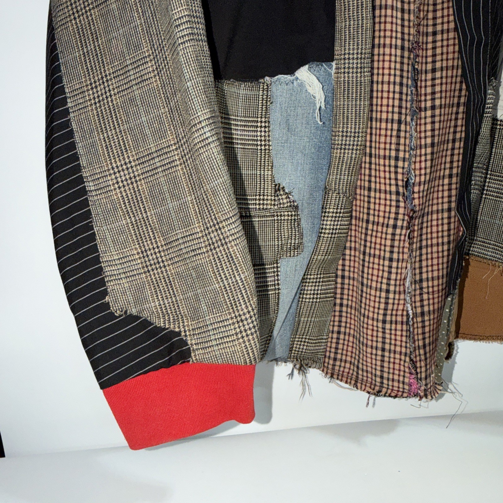 Retro Patchwork Men’s Jacket Under Construction E… - image 3