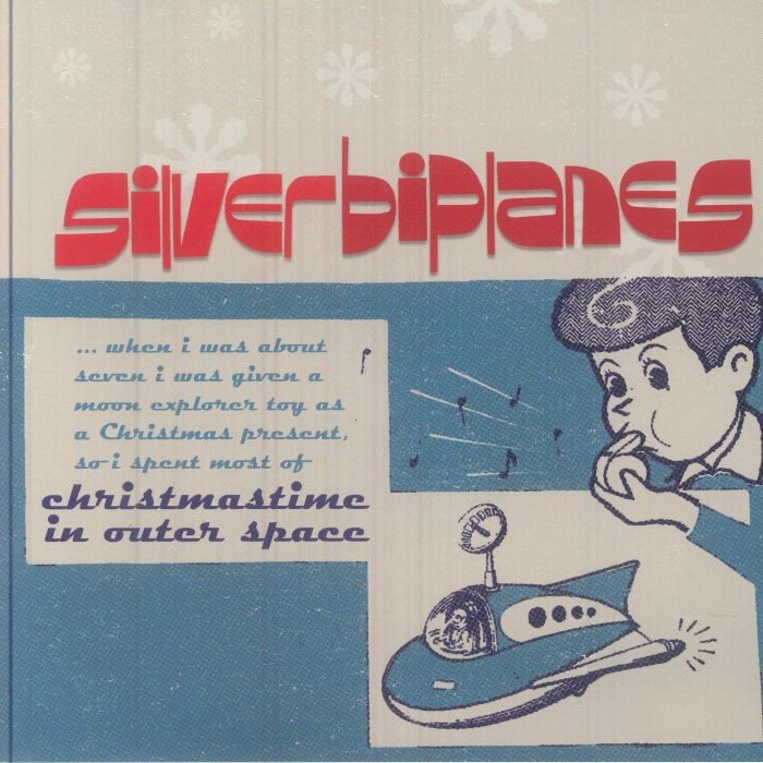 SILVER BIPLANES - Christmastime In Outer Space - Vinyl (white bio vinyl 7"")
