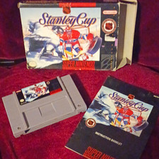 Nintendo Stanley Cup (Super Nintendo SNES) Hockey Sports CIB Box Manual 1993