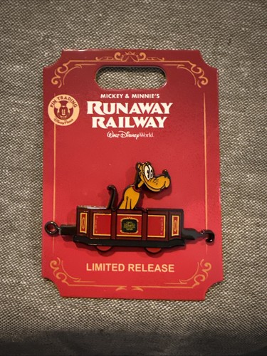 Disney PLUTO Mickey & Minnie's Runaway Railway Pin LR Brand New Pluto Train Pin