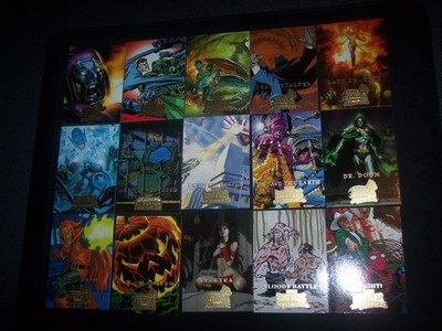 Marvel Masterpieces 2008 Basissatz Komplett (90) - Serie 3