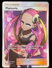 Plumeria (Full Art) 145/147 Sm-Burning Shadows Holo MP on eBay