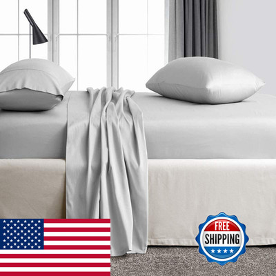 Trend Bedding Mart Tbm 100 Egyptian Cotton Sheets Silver King Sheets Set 800