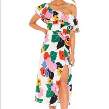 Show Me Your MuMu NWTs Rosie Dress size small Becky Blooms colorful