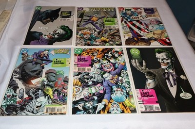 Complete Set Batman Joker Last Laugh 1 2 3 4 5 6 NM 2001 Dixon Bolland Cover Art