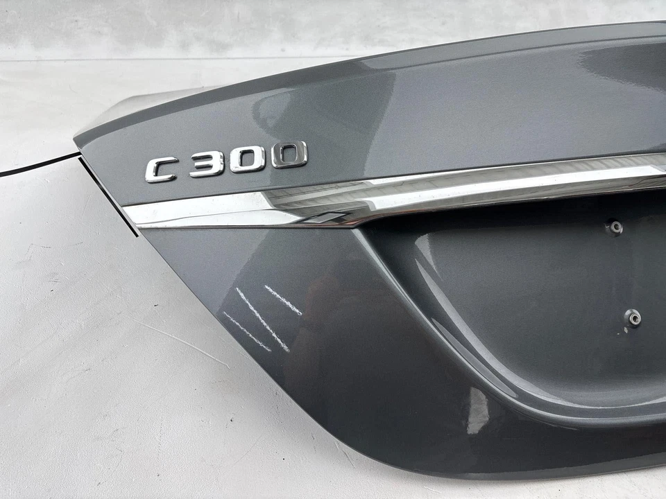 Mercedes W205 C300 2015-2021 cubierta trasera maletero tapa carcasa panel OEM Foto 4 de 4