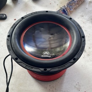 DB Drive DHUR H610D4 10" Subwoofer Single Port Enclosure Universal FiT.