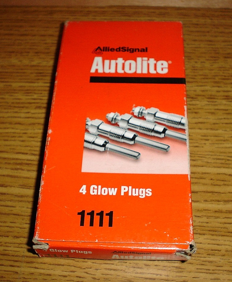 New Allied Signal AutoLite 4 Glow Plugs 1111