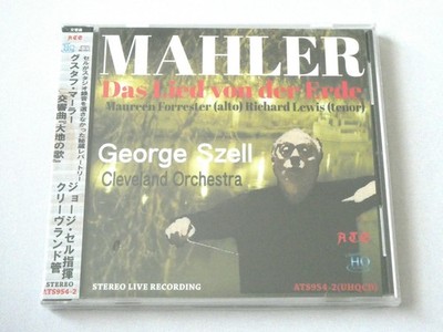 George Szell Cleveland Orchestra Mahler Das Lied von der Erde UHQCD JAPAN