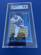 2024 Topps Update Series - Topps Black Gold Yoshinobu Yamamoto #BG-13 Blue (RC)