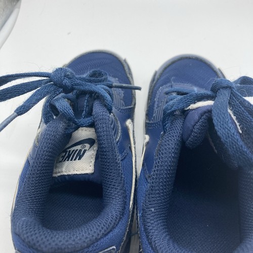 Nike Boys Air Max Size 10C Shoes Blue White Toddler Sneakers 833422-400 - Picture 2 of 17
