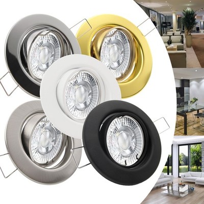 LED Einbaustrahler 230V dimmbar Spot Einbau Strahler Lampe 4W 6W 7W Set DECO