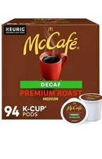 McCafe Decaf Premium Roast K-Cup Coffee Pods (94 ct.)new