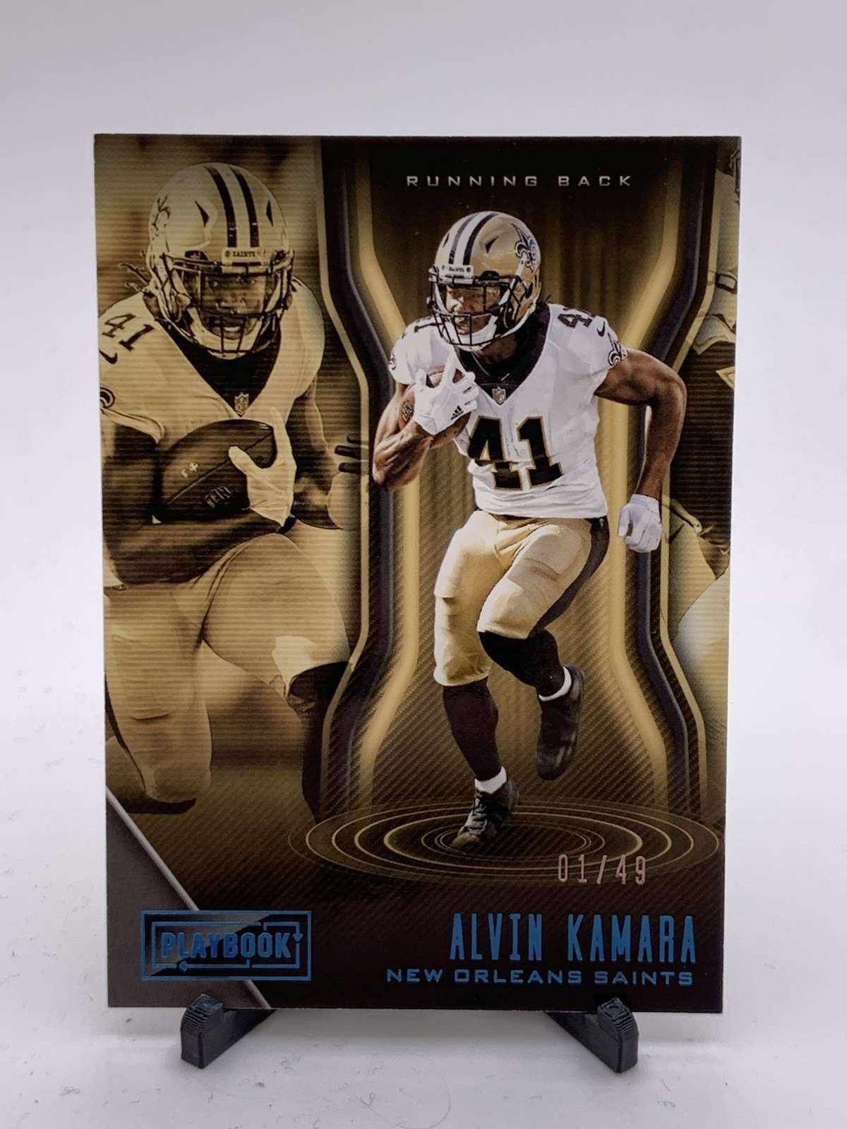 2018 Panini Playbook Platinum  1/49 Alvin Kamara #77