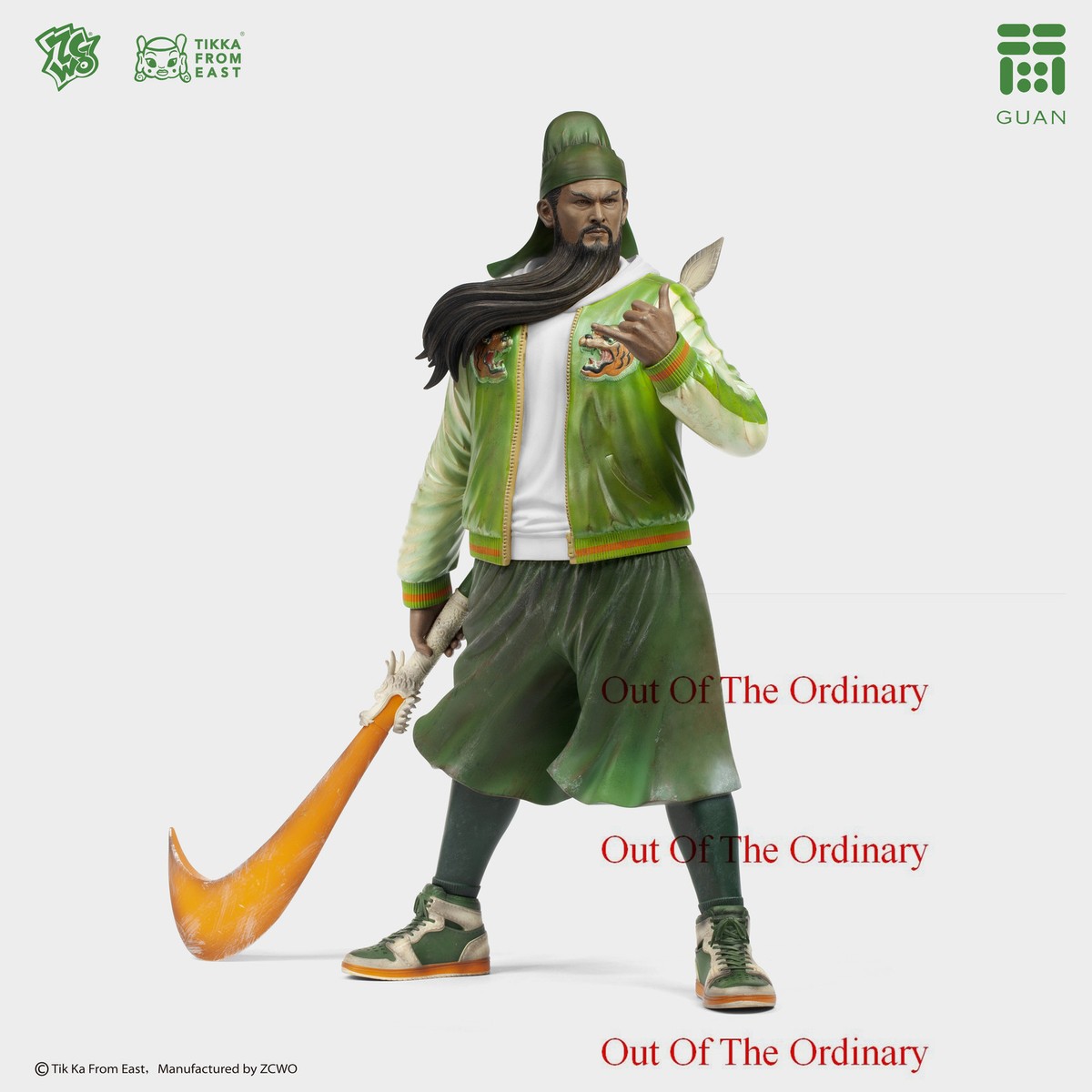 ZCWO Tikka From East Guan The Azure Dragon Figure Limited Model