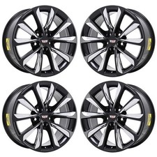 19 Cadillac Xts Gloss Black Exchange Wheels Rims Factory Oem 4697 2013-2019