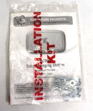 Koala Kare KB200 Baby Changing Station Parts Installation Kit with Manual