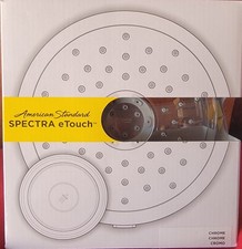 NIB AMERICAN STANDARD SPECTRA TOUCH 4-FUNCTION SHOWER HEAD CHROME FINISH 7"