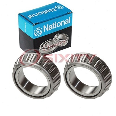 2 pc National Rear Inner Wheel Bearings for 1974 Dodge R300 Axle Drivetrain bq