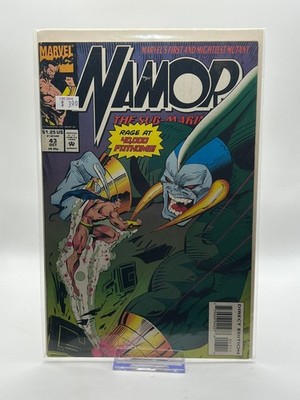 Marvel Namor The Sub-Mariner Comic Book Issue 43 Oct Direct Edition Bagged