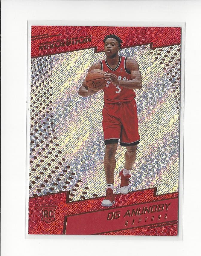 2017-18 Panini Revolution #129 OG Anunoby RC Rookie Raptors Knicks
