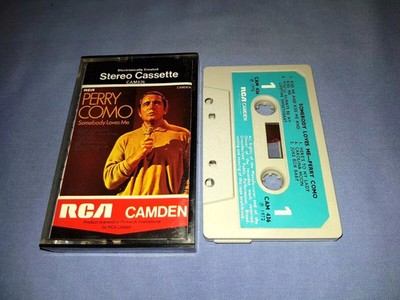 PERRY COMO SOMEBODY LOVES ME CASSETTE TAPE ALBUM