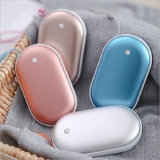 Girls Christmas Gifts 6000mAh Hand Warmer , USB Rechargeable, 2pcs Hand Warmers