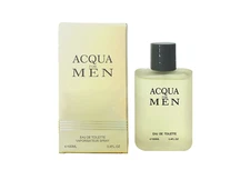 EBC Collection, ACQUA FOR MEN Perfume for Men, 3.4oz/100ml