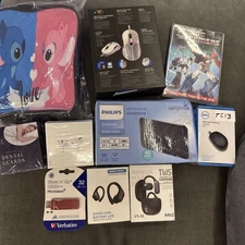 Mystery Loot Electronic Consumer Box For Resale 10 Items Total See Description