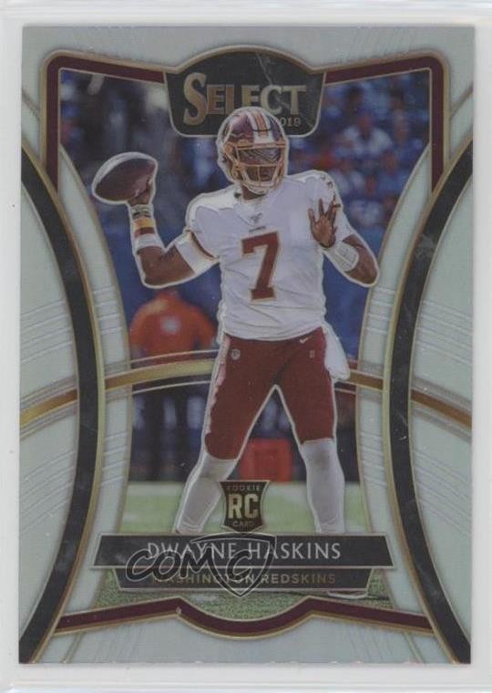 2019 Panini Select Premier Level Silver Prizm Dwayne Haskins #114 w6f