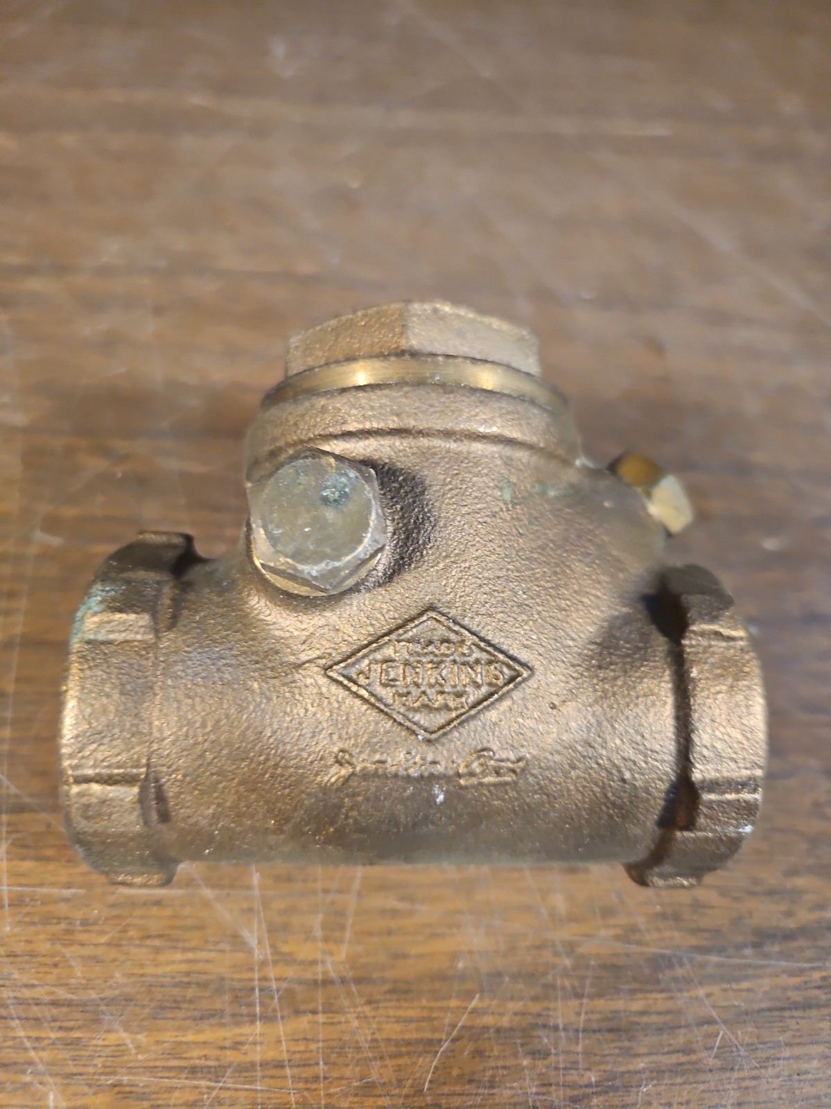 1'' BRONZE 125 WSP 250 WOG With Bleeder JENKINS SWING CHECK VALVE BRASS