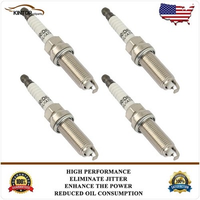 4x Double Iridium Spark Plugs For Nissan Juke 1.6L 2011-2017