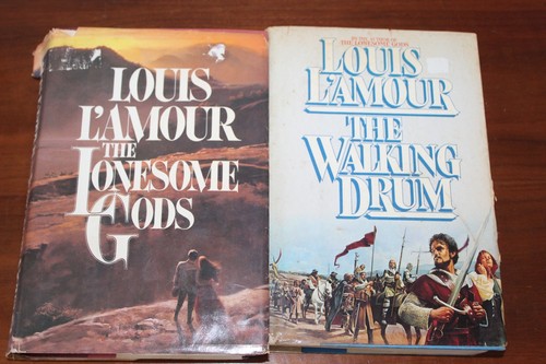 Lot of 8 Louis L'Amour western novels hardback large print books - Picture 5 of 5