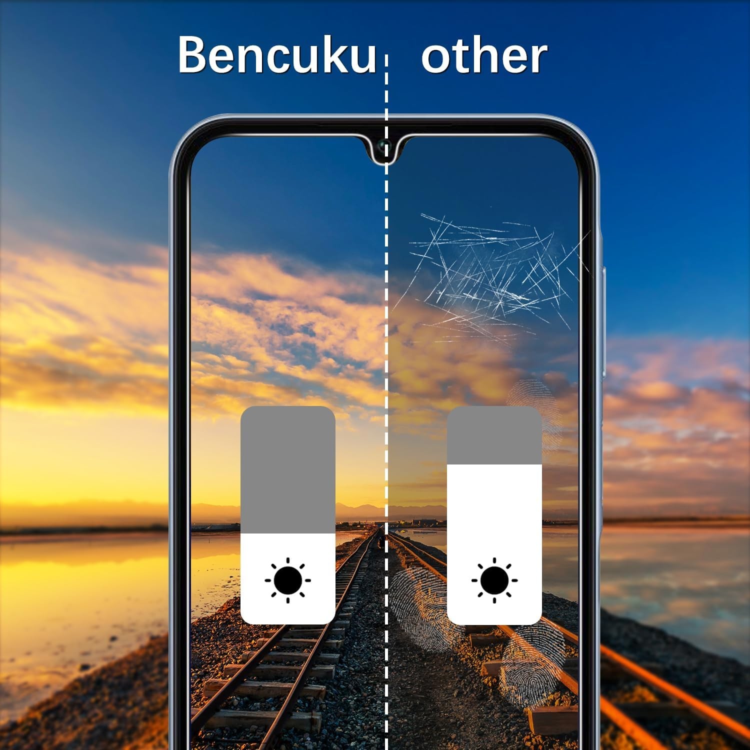 (2 Pack) Privacy Screen Protector Designed for Samsung Galaxy A16 5G Black 