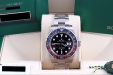 Rolex 2023 GMT-Master II Pepsi Oyster Box/Papers/Card 126710BLRO Discontinued