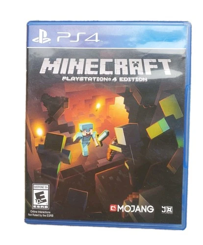 Minecraft (PlayStation 4, 2014) PS4 Edition - Case & Disc - Clean